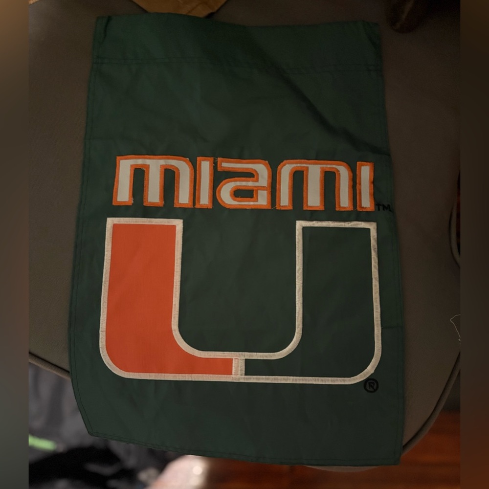 University of Miami Garden Flag